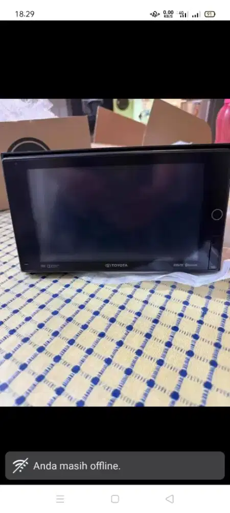 Head unit Fortuner 2019