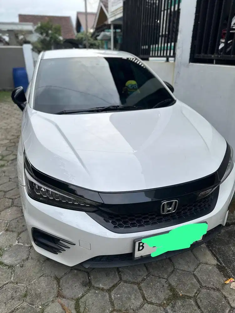 HONDA CITY HB RS 2021 PUTIH MUTIARA A/T210. KM 30RB. PAJAK 05/2026