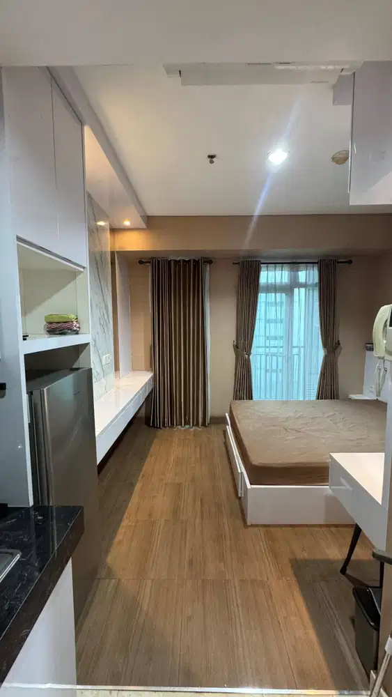 DIJUAL CEPAT APARTEMEN PURI ORCHARD TIPE STUDIO FULL FURNISHED PRIBADI