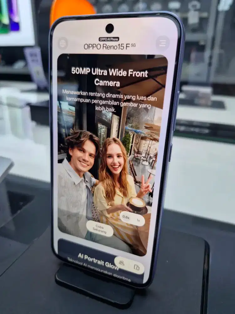 Oppo Reno 15F 128GB Promo Gratis 2x Cicilan Tanpa Kartu Kredit