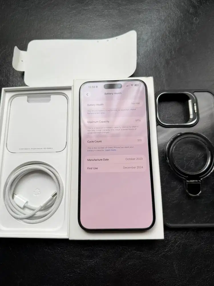 Iphone 15 promax 256gb IBOX BH tinggi