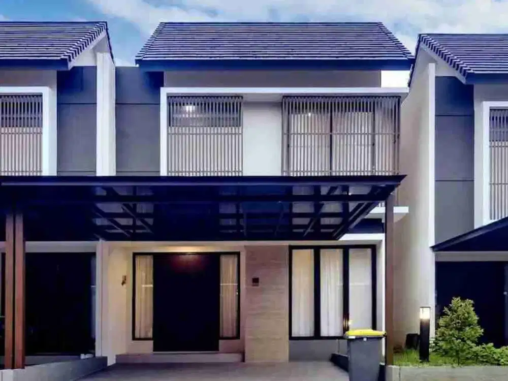 Dijual rumah 2 lt fully furnished dan private pool di cibubur