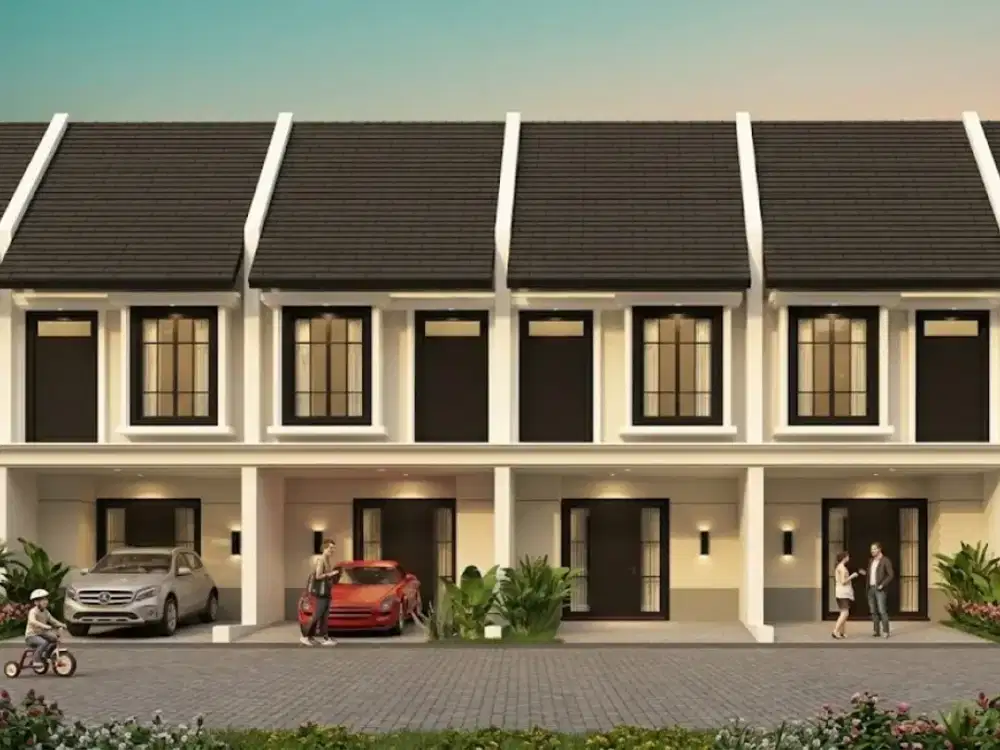 Rumah 2 Lantai Regency One Eastpoint Phase II Tipe 5x12 – Compact & Nyaman - Surabaya Timur