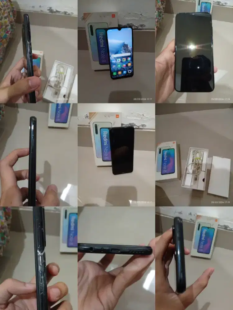 JUAL HP XIAOMI REDMI NOTE 8 4/64