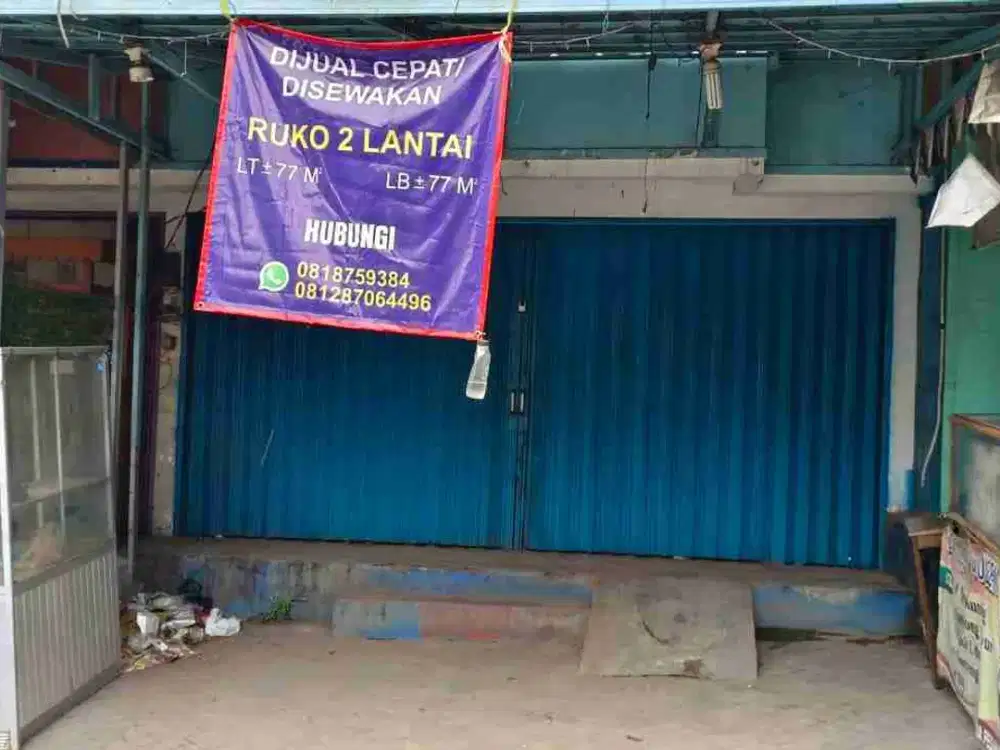 Dijual Murah Ruko Ruang Usaha di Griya Bukit Jaya