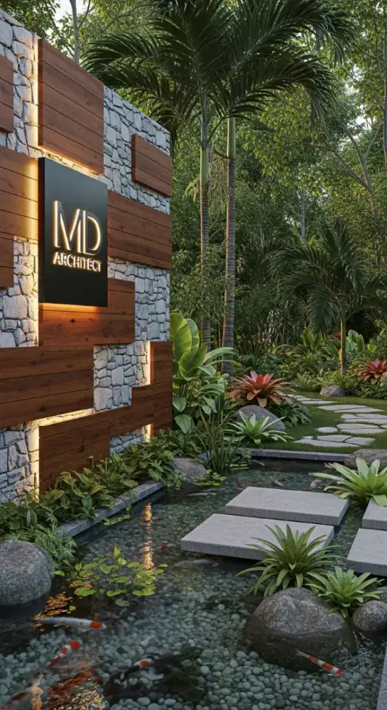 Arsitek garden jasa taman rumah Karawaci