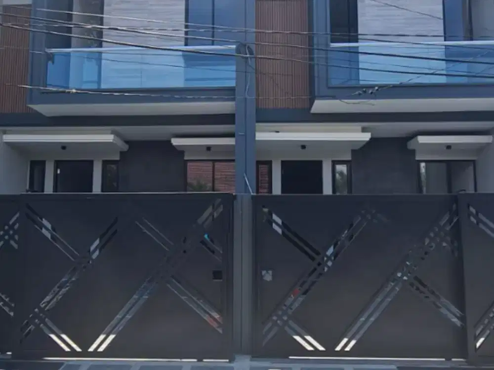 Rumah baru gress minimalis di Manyar Tirtoyoso Selatan surabaya