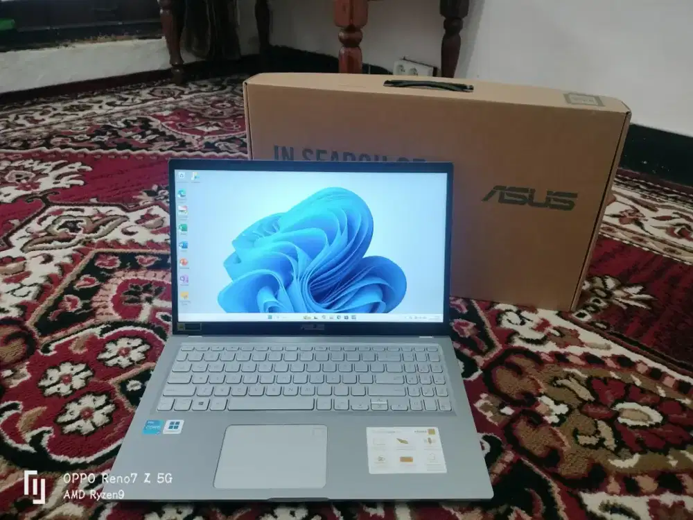 Asus Vivobook Core i3 Gen 11 SSD Ram 8 Normal Fullset