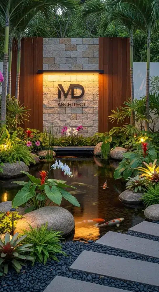 Arsitek garden jasa taman rumah BSD