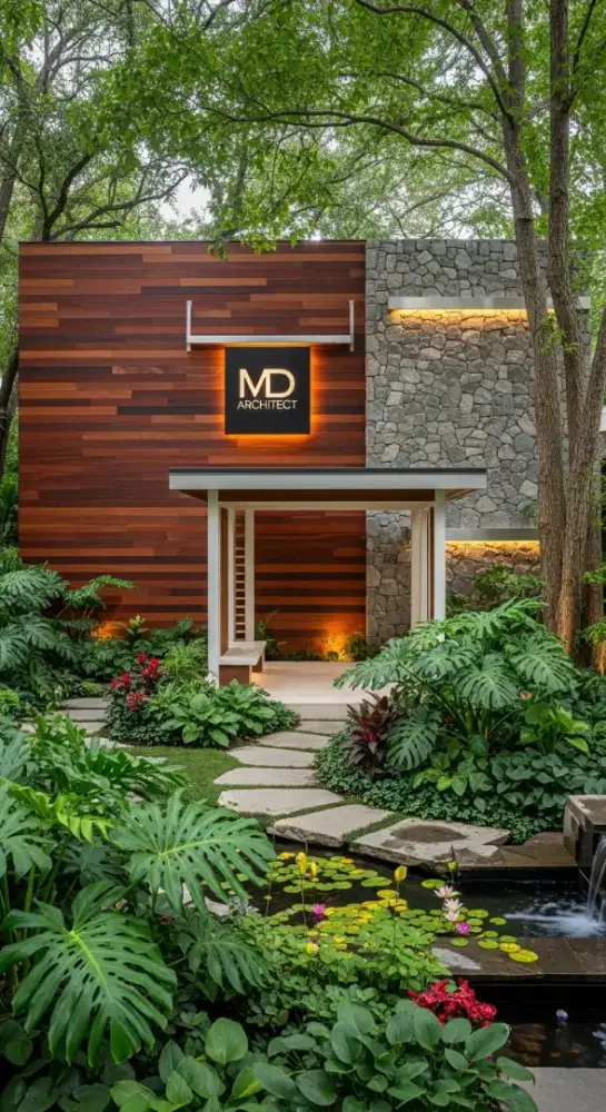 Arsitek garden jasa taman rumah BSD