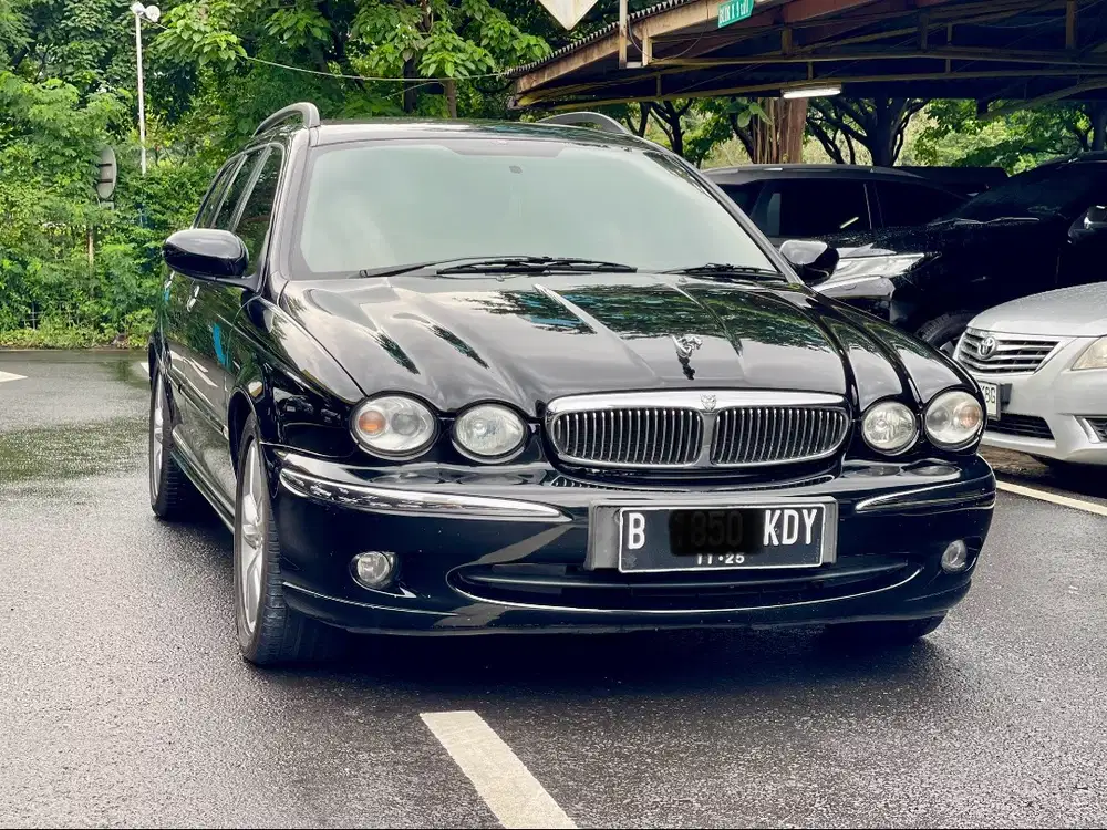 JAGUAR X TYPE ESTATE HITAM 2007 DIJUAL CEPAT LANGKA