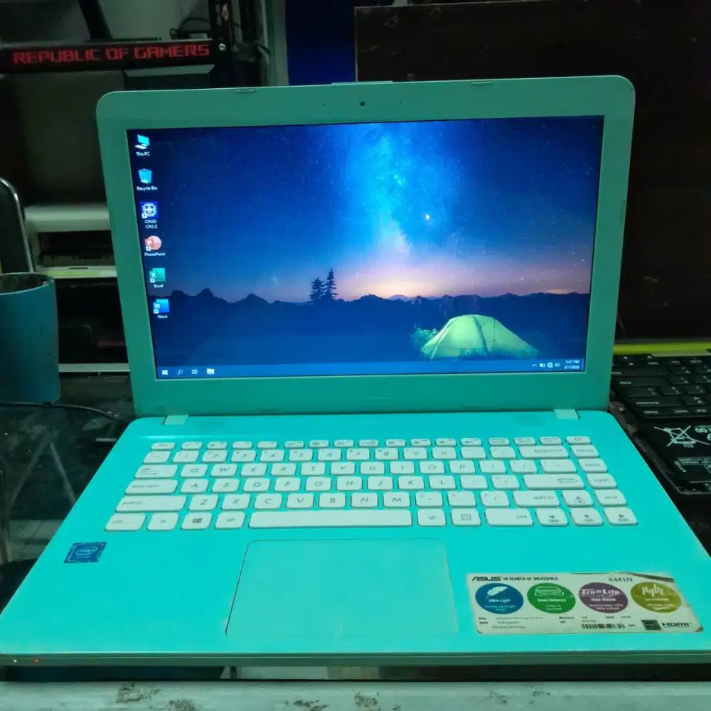 Asus X441NA Intel Celeron N3350 RAM 2GB HDD 500GB 14 INCH HD Second