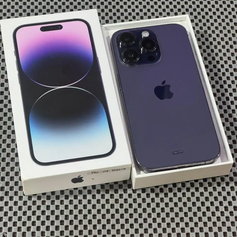 iPhone 14 Pro 128GB Deep Purple Garansi Resmi iBox