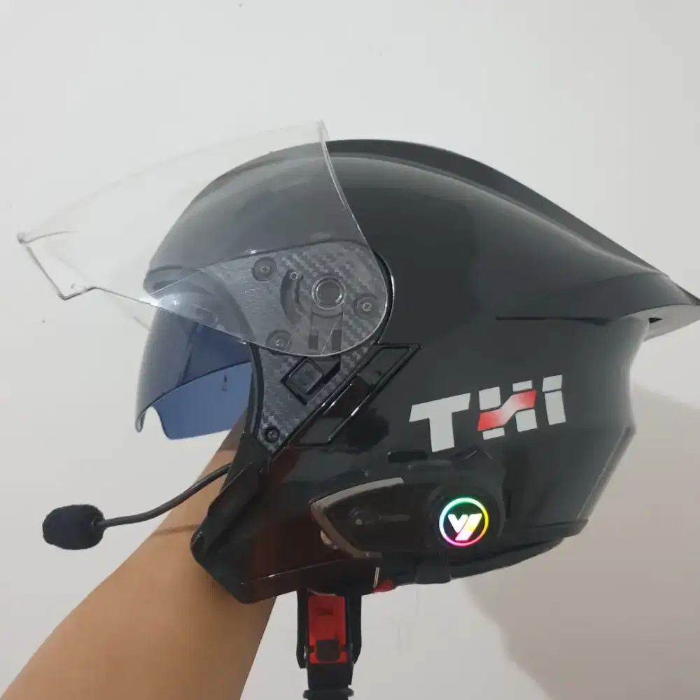 Helm THI Half Face XL + Intercom Zacro Y80