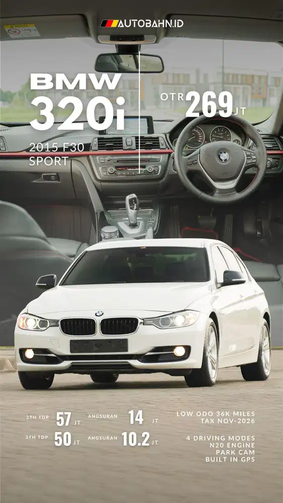 BMW 320i Sport 2015 (F30)