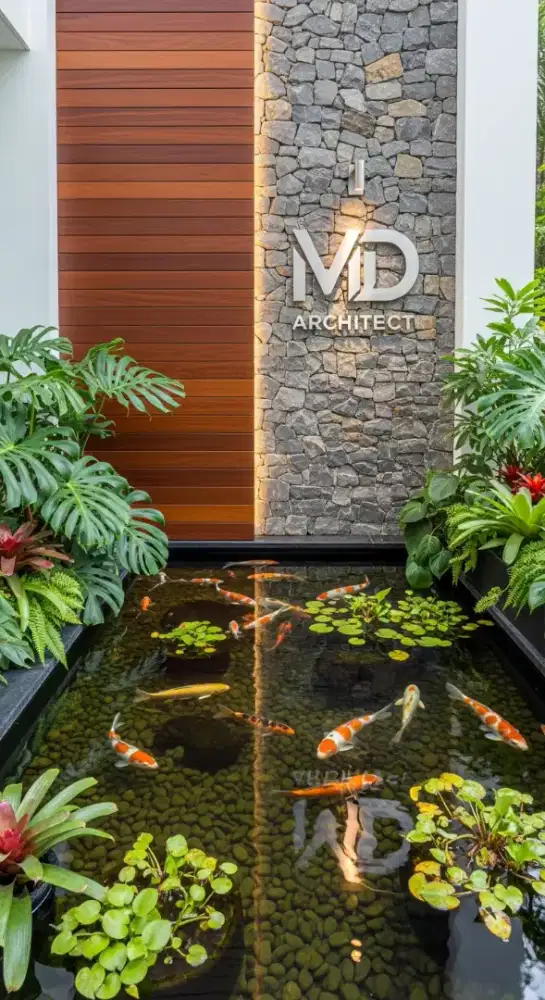 Arsitek taman rumah jasa landscape kebon jeruk