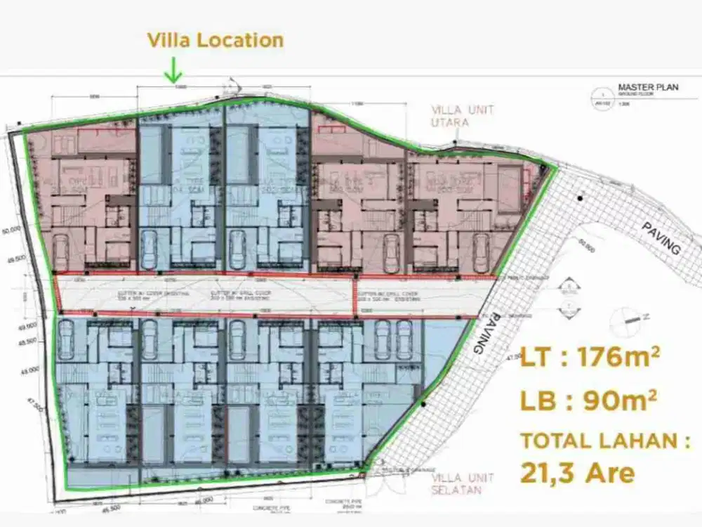 JUAL LAHAN UNTUK VILLA PARERENAN CANGGU BALI CEK DISKRIPSI