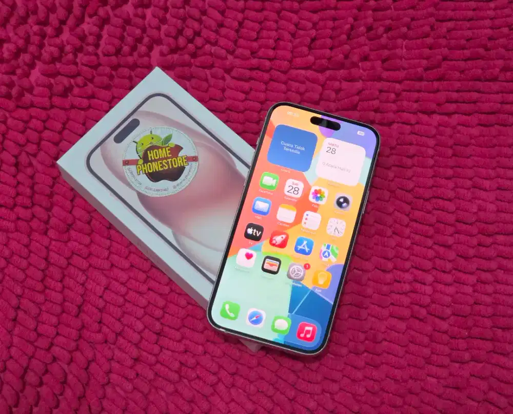 IPhone 15+ Plus Resmi Indo 128GB Pink