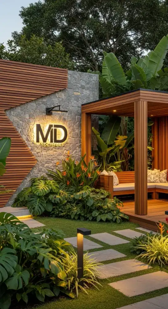 Arsitek garden jasa taman rumah Pluit