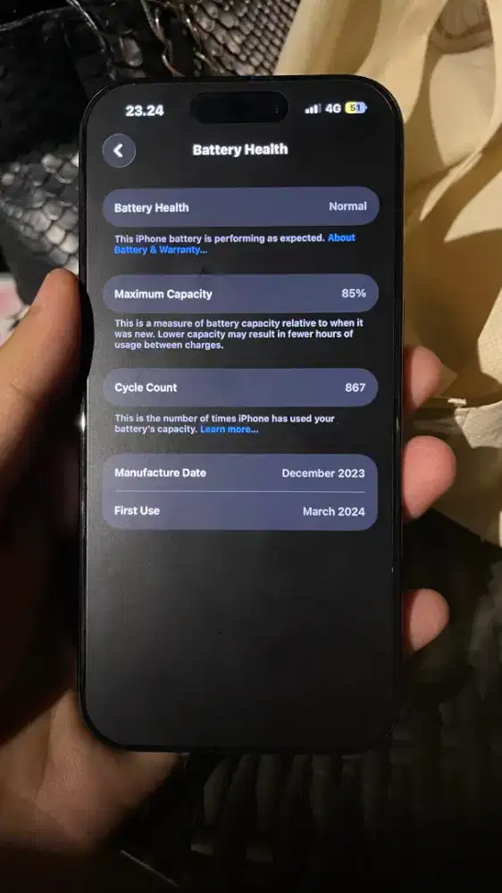 Iphone 15 pro 128 GB