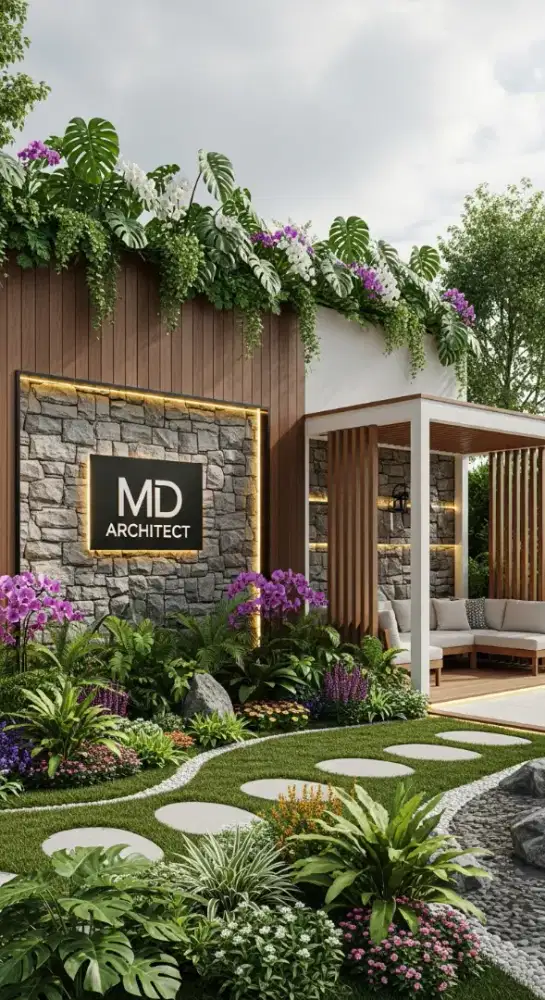 Arsitek taman rumah jasa landscape Pluit