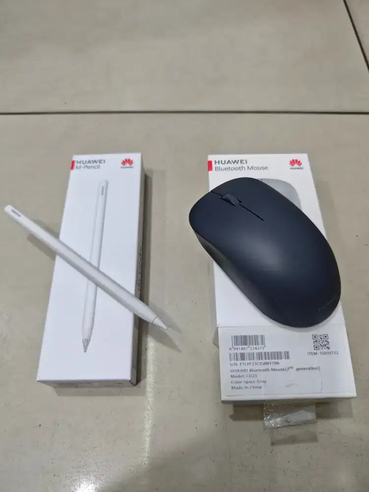 Huawei pencil gen 2 and Huawei mouse gen 2