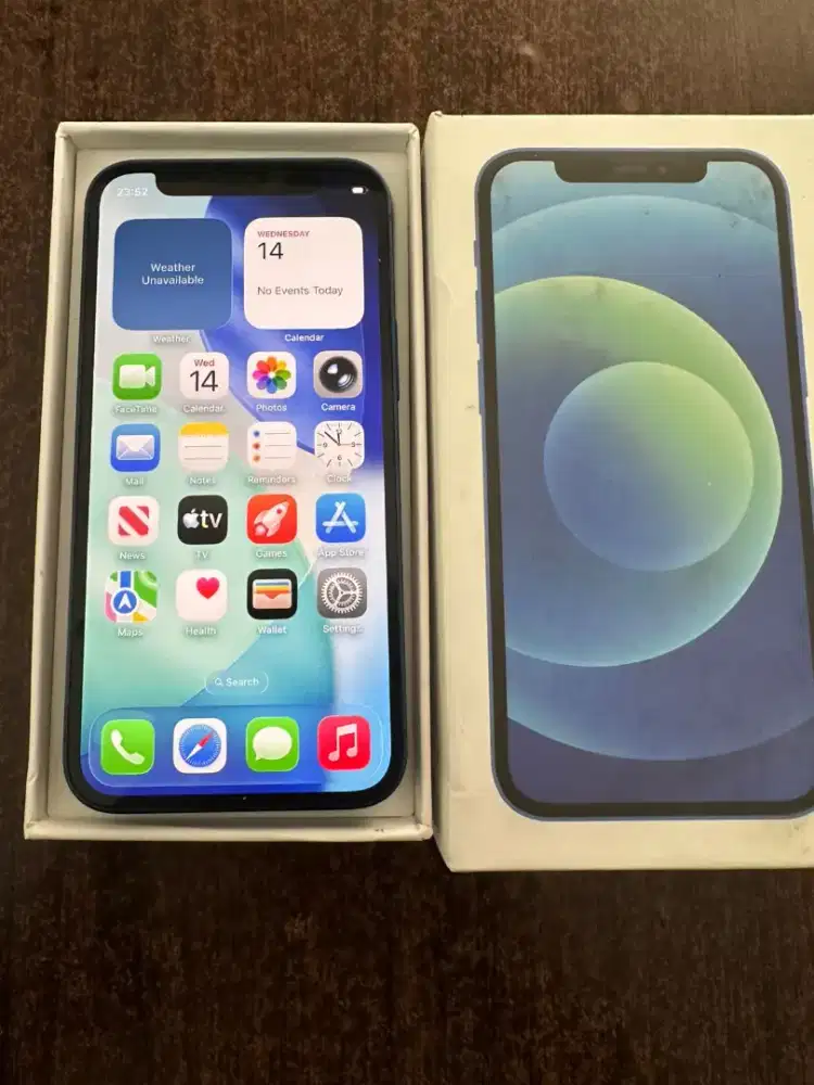 IPhone 12 mini 256 Gb Blue Inter All Operator Normal Original Part