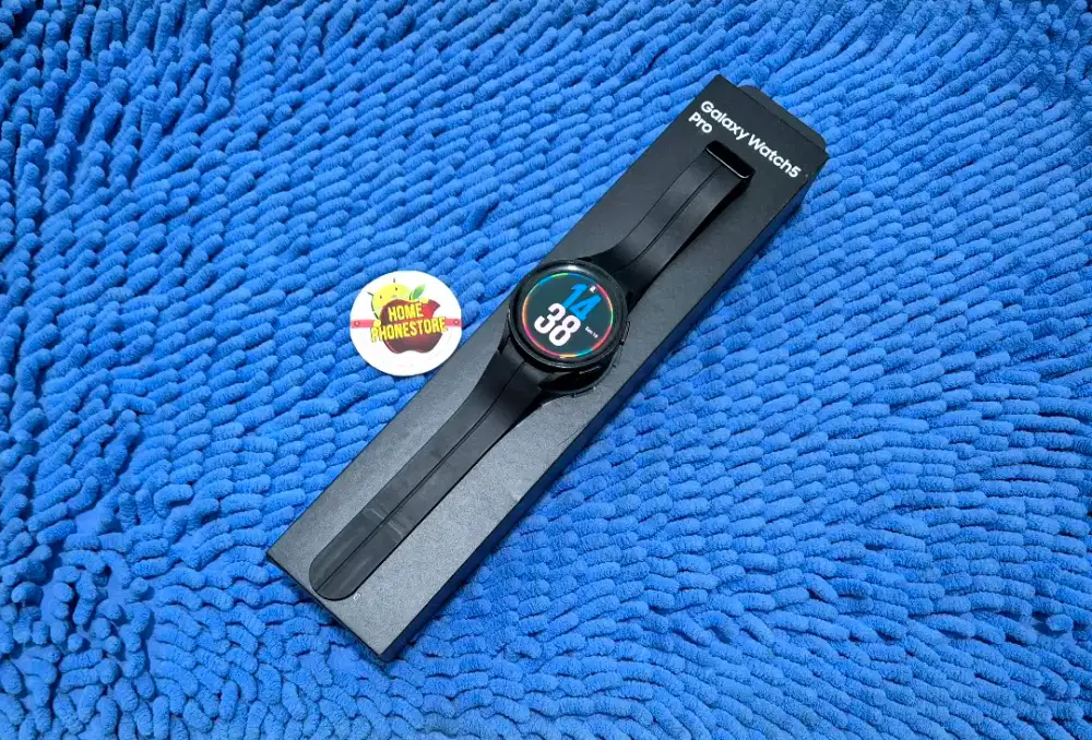 Samsung W5 Pro 45mm Black Mulus Komplit