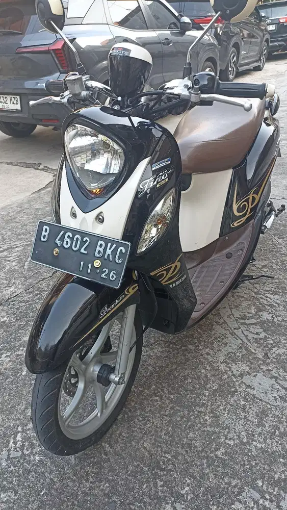 Yamaha Fino 125 premium tahun 2016.