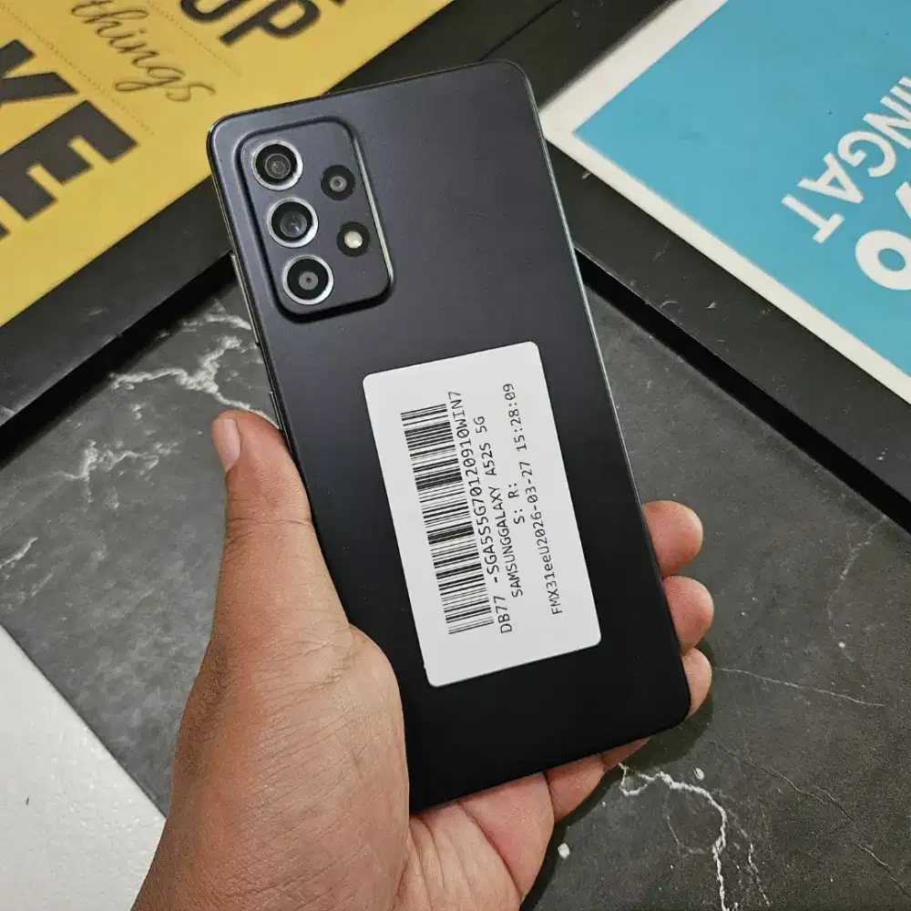 SAMSUNG GALAXY A52S 5G 8/256 GB RESMI EX SEIN NO MINUS