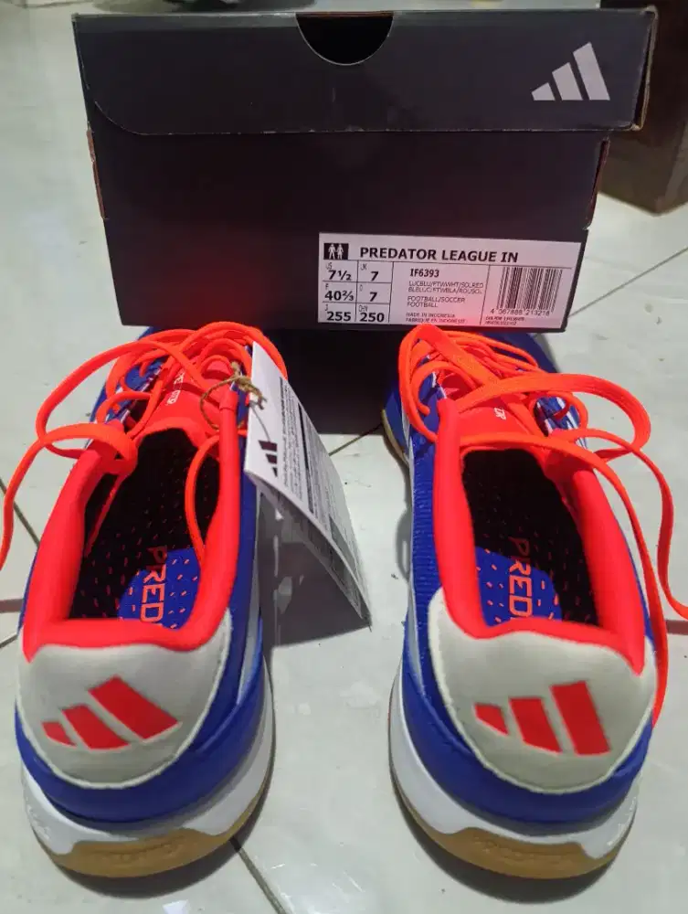 Adidas Predator League IN Original Like New Size 40 2/3 (Futsal)