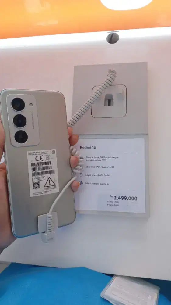 Redmi 15 Ram 8/128 GB Cicilan Tanpa Dp