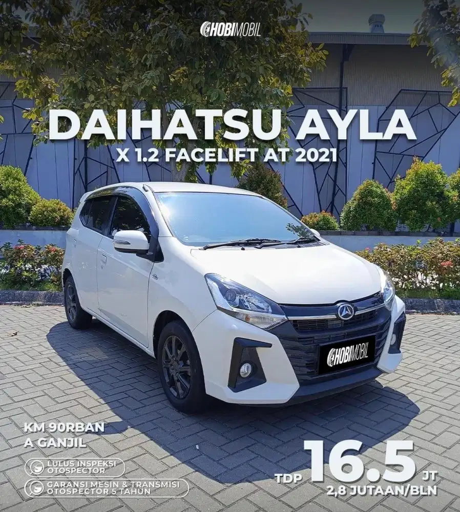 Ayla X 1.2 Facelift AT Thn 2021