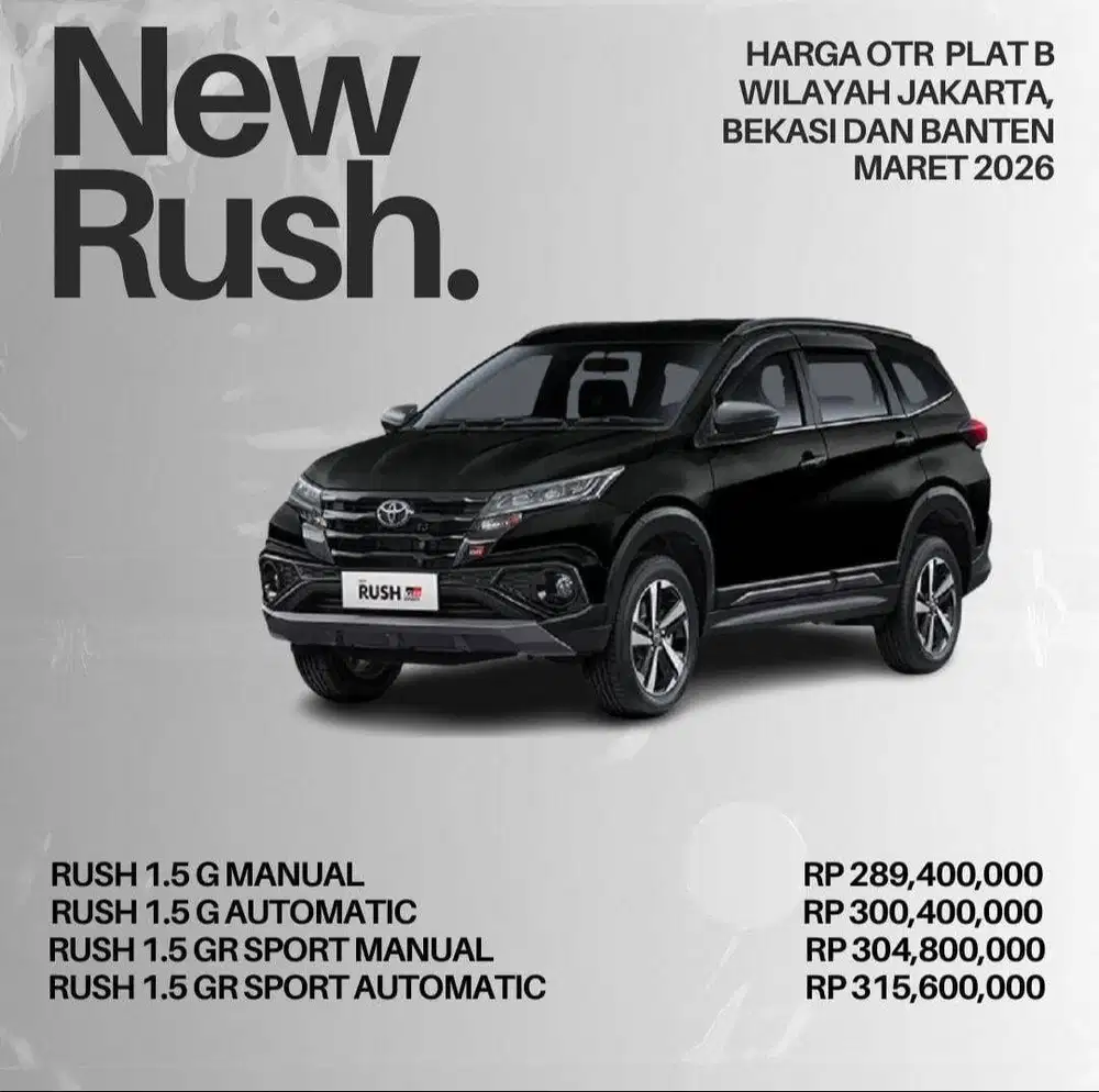 [Mobil Baru] Promo TOYOTA 2026 AprilVanganza welcome back