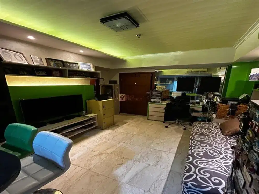 Royal Mediterania 2BR – Industrial Loft + Moody Lighting, Siap Huni | Dekat Neo Soho & APL Tower, Fasilitas Kolam Renang & Kids Pool, Whirlpool, Sauna