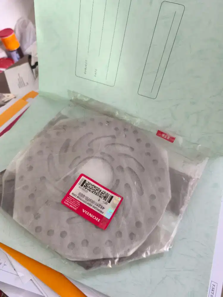 Piringan cakram depan honda blade ori ahm dijamin segel