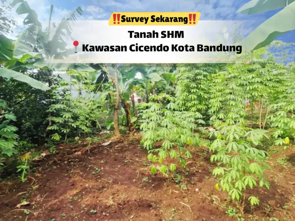 Tanah SHM 396 m² Bandung – Akses Mudah & Nyaman
