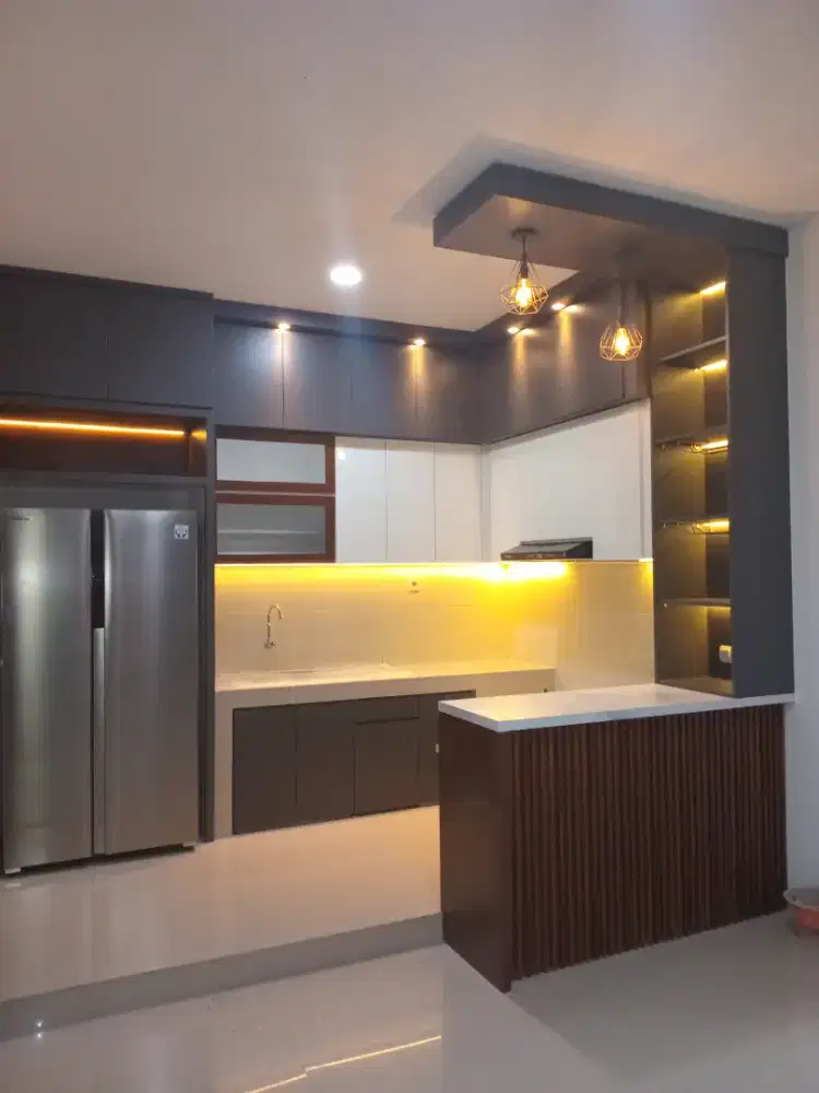 Kitcen set  minimalis hpl  bedrop tv