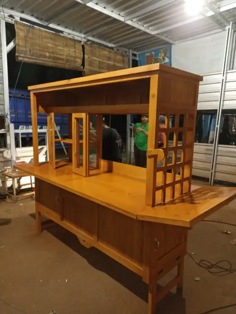 Sedia Gerobak Angkringan, Bakso Mie Ayam, Bubur, Sate, Soto, Pecel dll