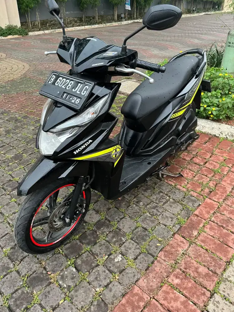 Beat ECO Cbs Hitam Glossy