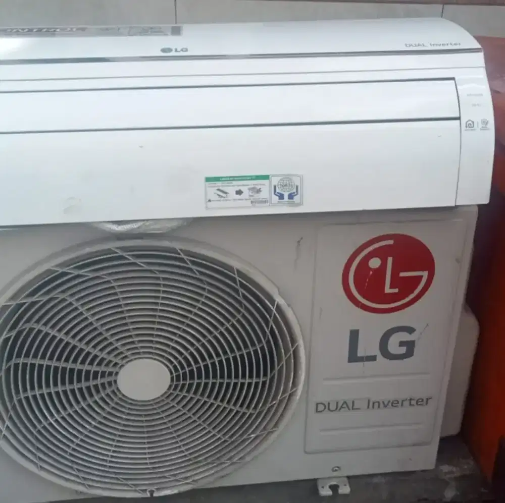 Jual ac lg invebter r 32 1/2 pk 360watt kondisi 95% ori semua