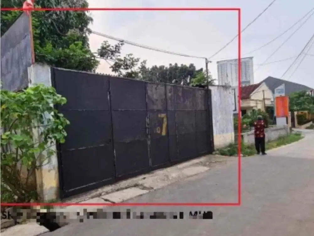 dijual gudang murah harga dibawah pasaran di jalan mutiara, kel. pondok jagung timur, kec. serpong utara, kota tangerang selatan