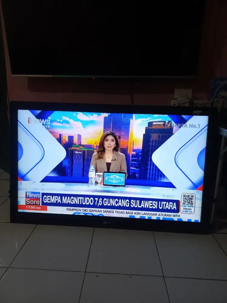 Tv LED merek LG 43inc normal Joss tinggal pake bosku