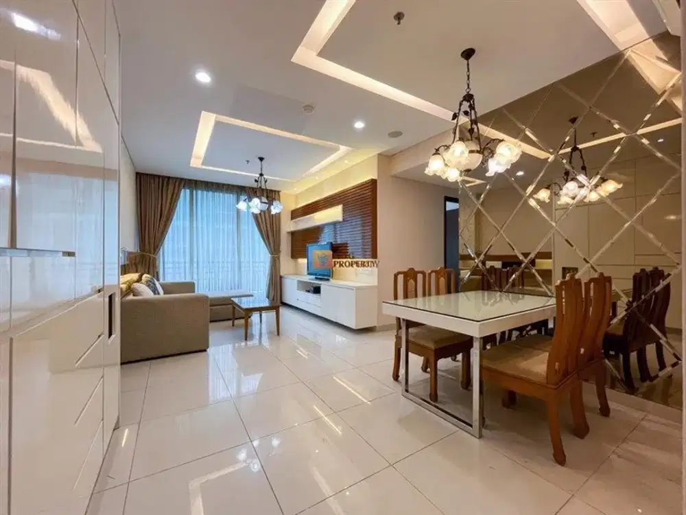 Good Recommend & Siap Huni, Disewakan Apartemen Central Park Residences 2BR Furnished Interior Modern Lengkap, Terhubung Dengan Mall Cp Tanjung Duren