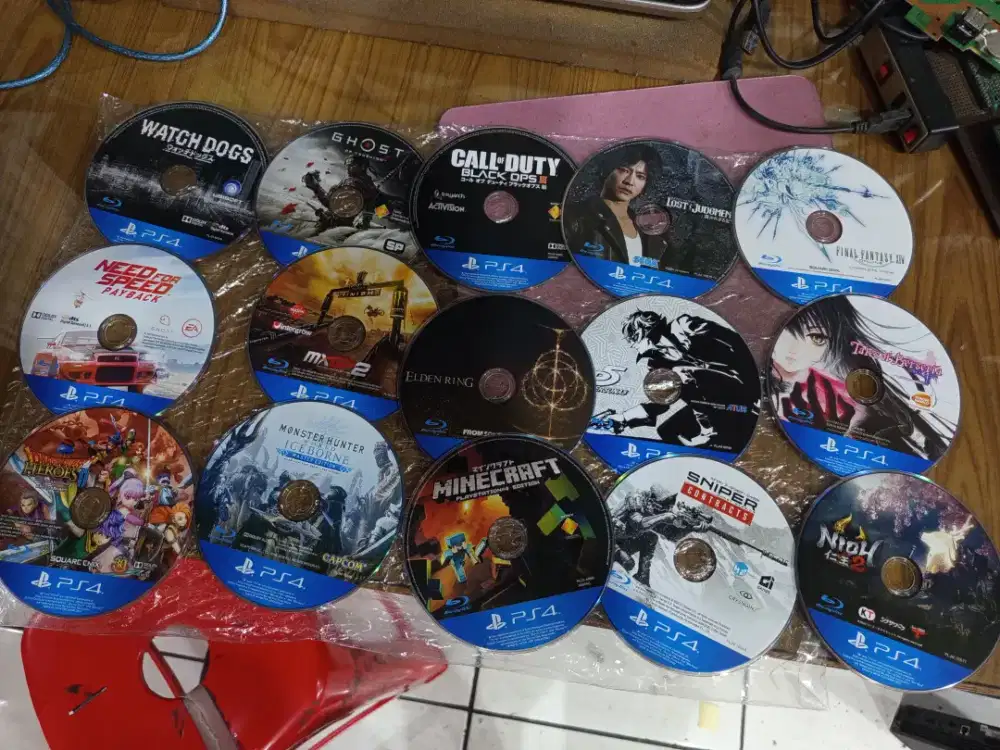 Jual kaset original ps4