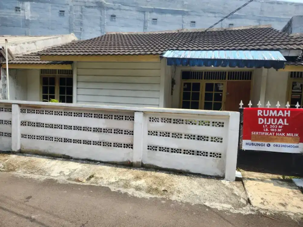 JUAL RUMAH HOOK SHM BEBAS BANJIR COCOK BUAT KOS KOSAN, NEGO!!