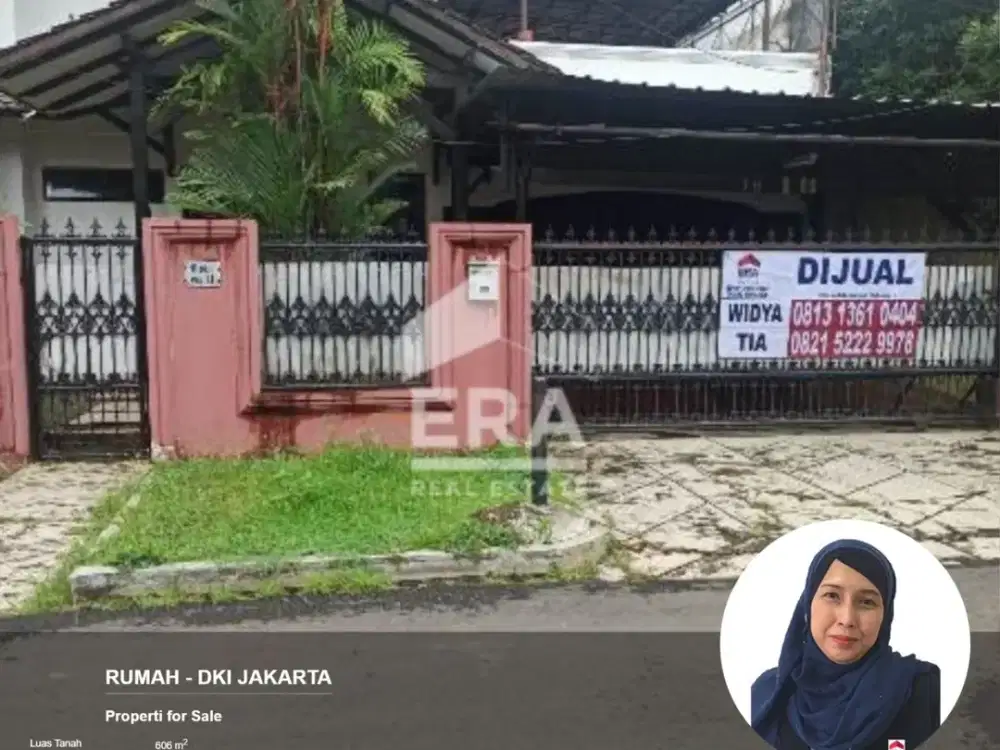 Rumah di Komplek Bukit Permai Cibubur pas Harga NJOP