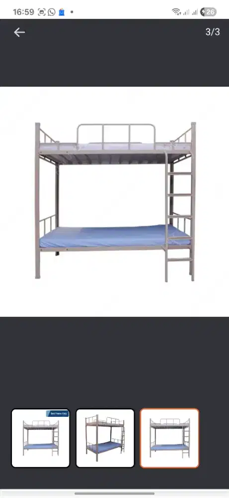 Ranjang 100 x 200 informa