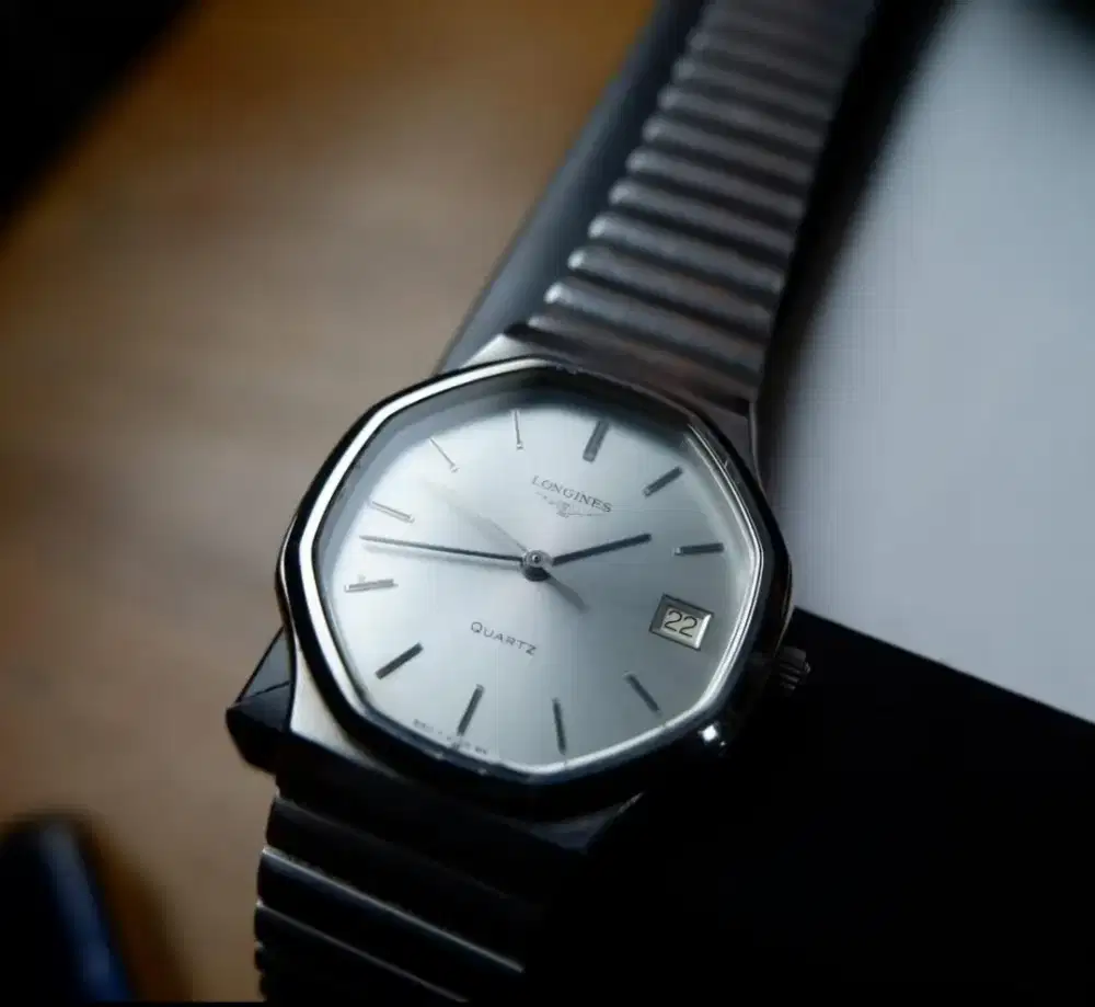 Vintage Longines Octagon watch