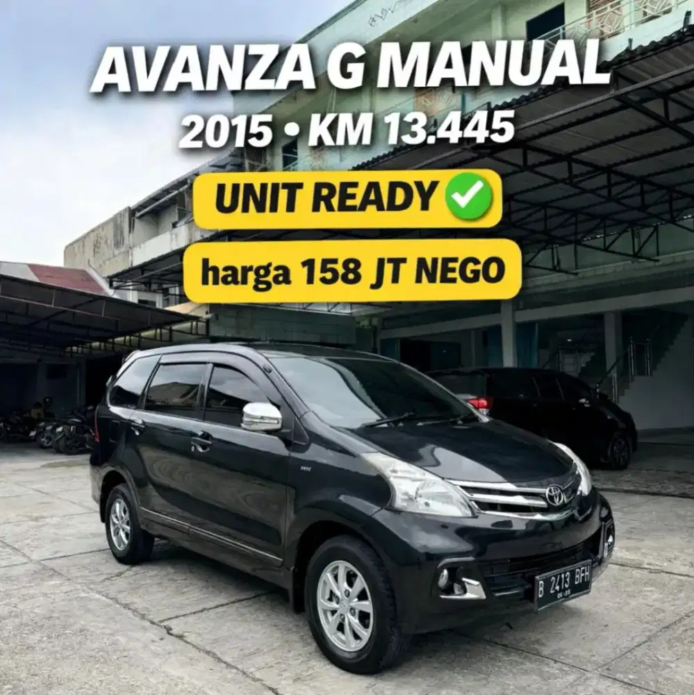 Toyota Avanza G Manual 2015